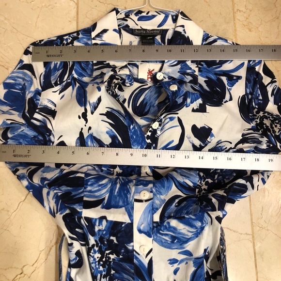 SOLD Jessica Howard 60s look full skirt dress, Size 10 - Picture 14 of 16